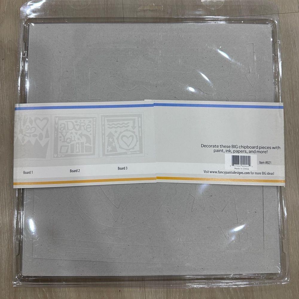 Fancy Pants Designs Chipboard, Set of 4, Includes Letters and Numbers - Picture 3 of 8